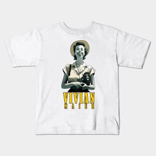 Capturing Life's Hidden Moments: The Street Photography of Vivian Maier Kids T-Shirt